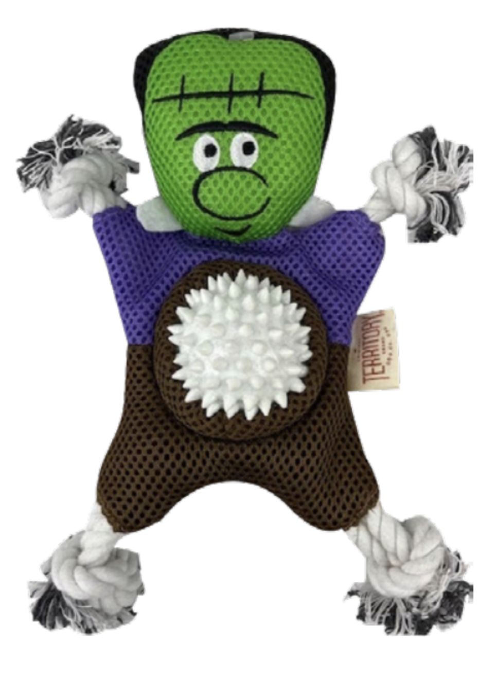 Territory 2 in 1 Halloween Frankenstein Dog Toy 9.5&quot;