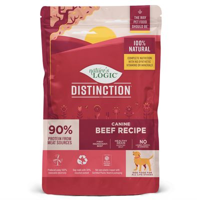 Nature&#39;s Logic Distinction Canine Beef 12lb