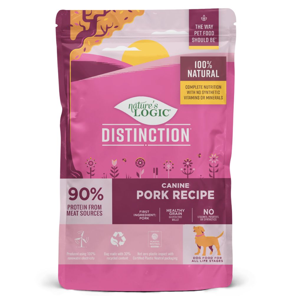 Nature&#39;s Logic Distinction Canine Pork 12lb