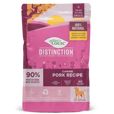 Nature&#39;s Logic Distinction Canine Pork 12lb
