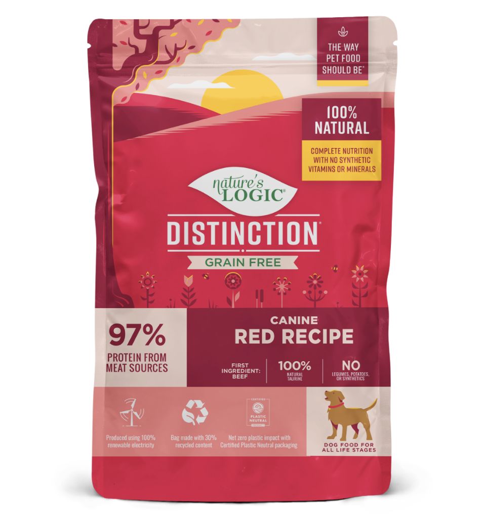 Nature&#39;s Logic Distinction Grain Free Canine Red Recipe 24lb