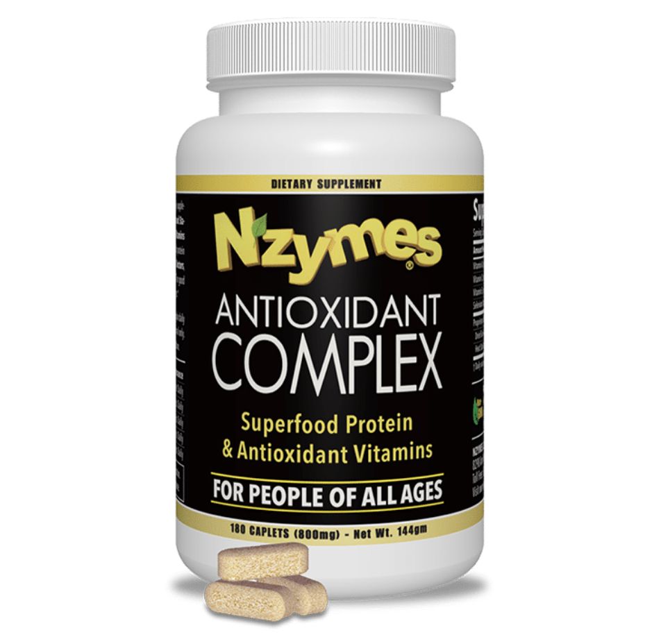 Nzymes Antioxidant Complex for People 180 Caplets