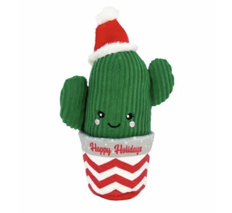 Kong Holiday Wrangler Cactus Cat Toy