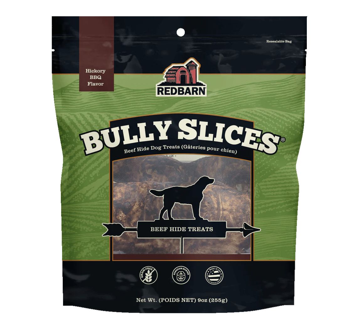 Redbarn Bully Slices Hickory BBQ Flavor - 9oz