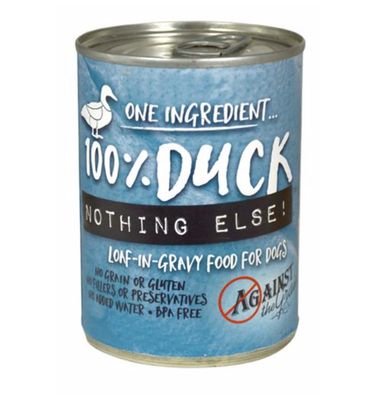 Evanger&#39;s Against the Grain Nothing Else One Ingredient Duck Dog Food11oz