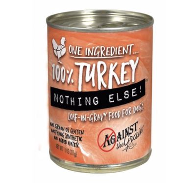 Evanger&#39;s Against the Grain- Nothing Else One Ingredient Turkey 11oz