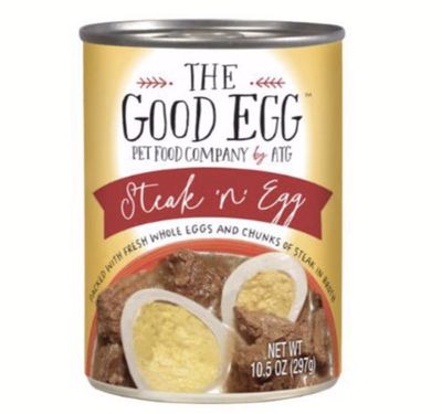 Evanger&#39;s Against the Grain - The Good Egg- Steak and Eggs Dog Food 10.5oz