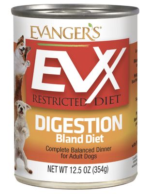 Evanger&#39;s EVX Restricted Digestion Bland Diet Canned Dog Food 12.5oz