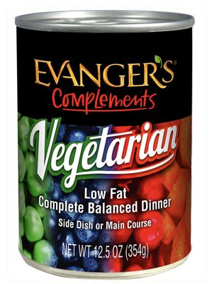 Evanger&#39;s Premium Vegetarian Diet Canned Dog or Cat Food 12.5oz