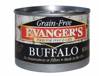 Evanger&#39;s Compliments Buffalo Canned Topper for Dogs and Cats 6oz