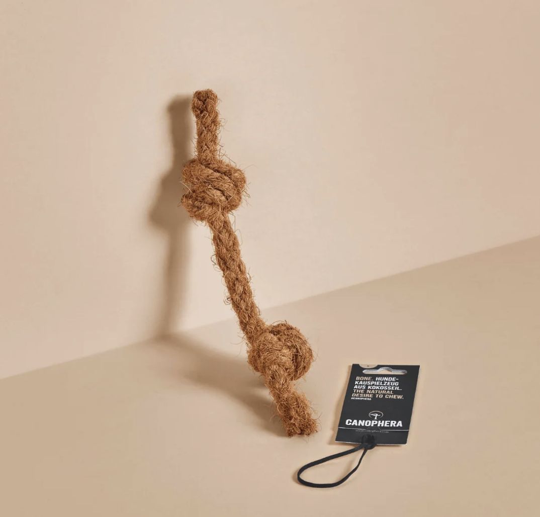 Canophera Small Dog Coconut Rope Bone