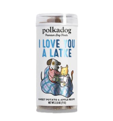 Polkadog I love You A Latke Treat 2.5oz