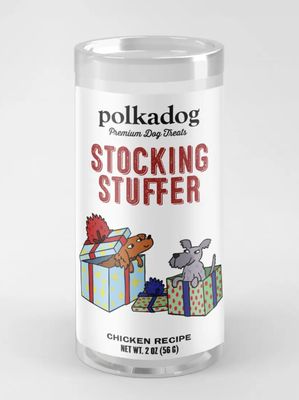 Polkadog Socking Stuffer Treat 2oz