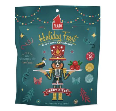 Plato Holiday Feast Duck with Cranberry Jerky Bites 4oz