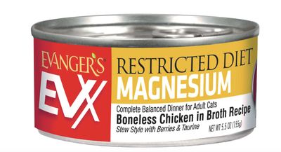 Evanger&#39;s EVX Restricted Magnesium Diet Canned Cat Food 5.5