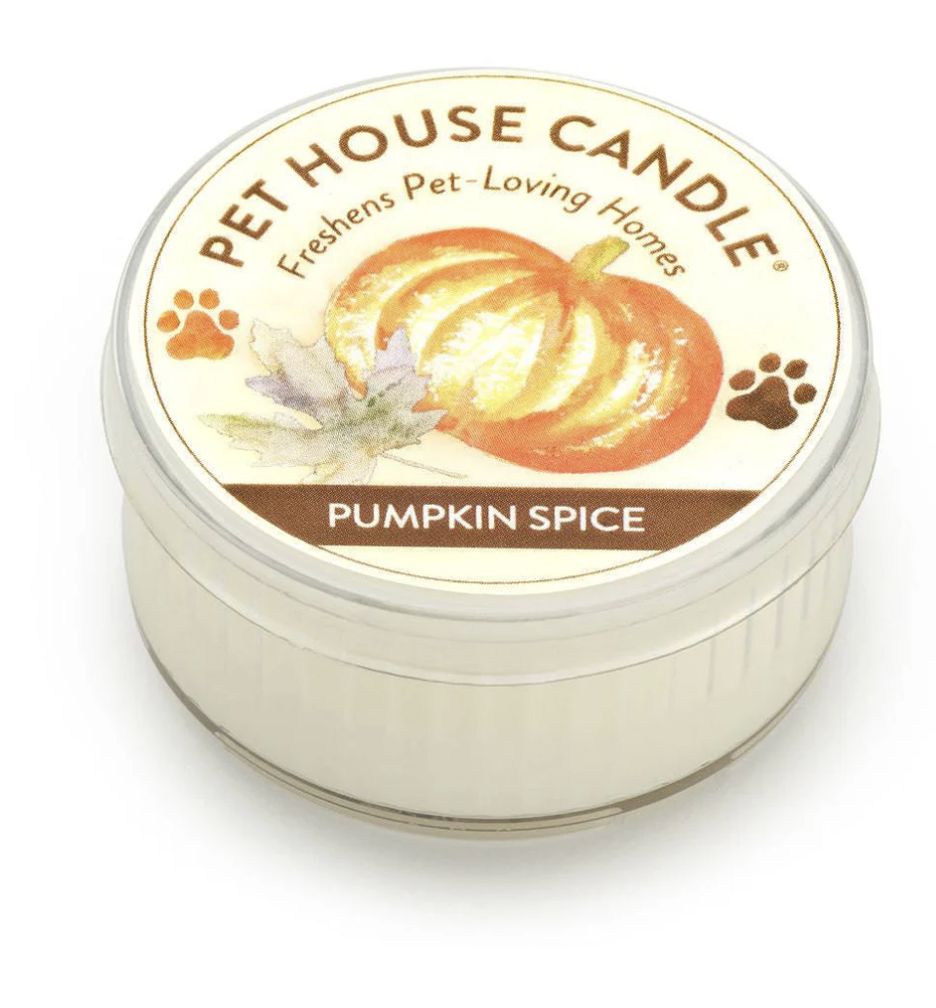 Pet House Mini Candles- Pumpkin Spice