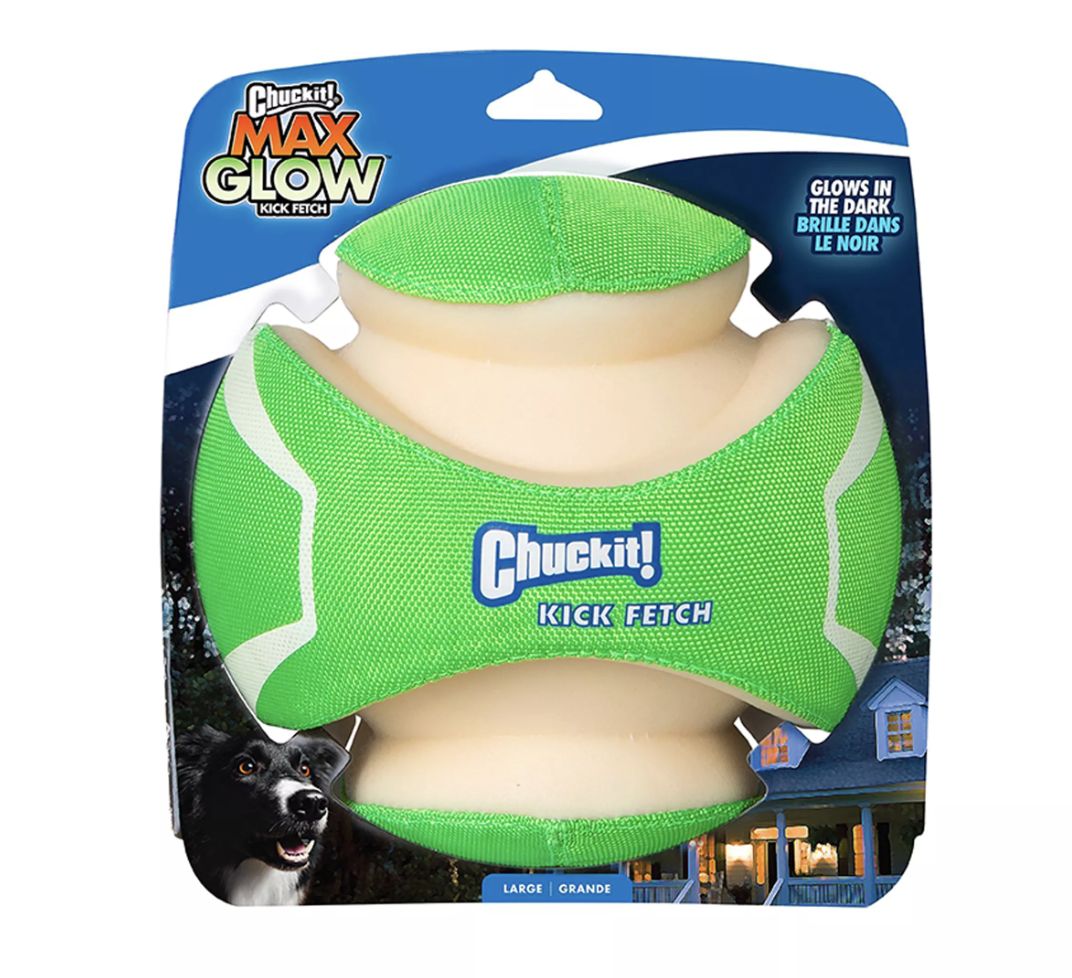 Chuckit! Max Glow Kick Fetch Large Dog Toy