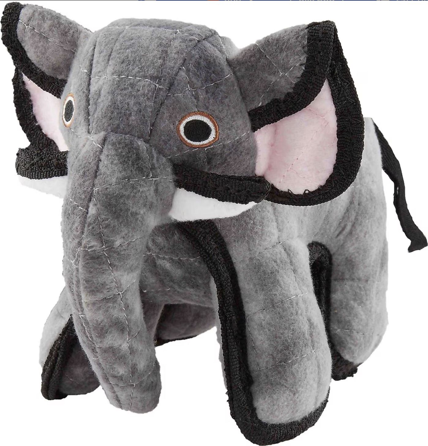 Tuffy Jr Zoo Elephant Durable Dog Toy
