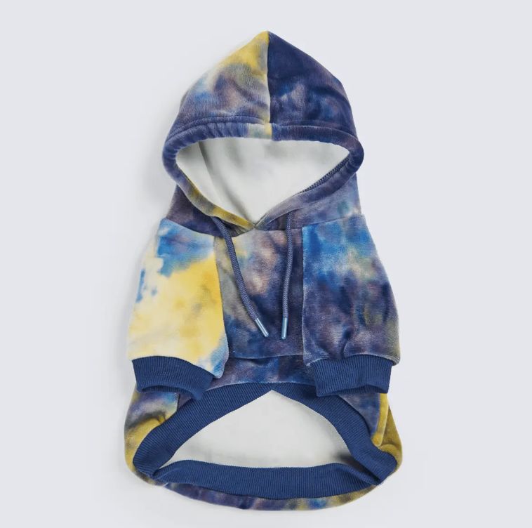 Spark Paws Nova Velvet Dog Hoodie- Large