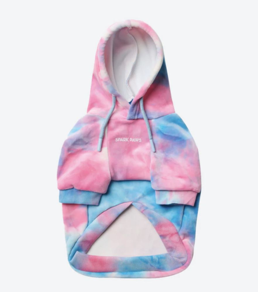 Spark Paws Snow Cone Velvet Dog Hoodie 4XL