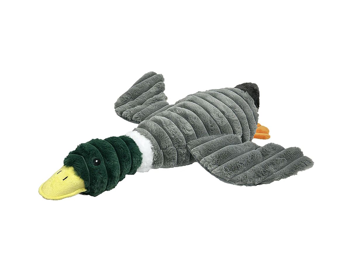 PetLou 26&quot; Farm Friends Mallard Duck Plush Dog Toy