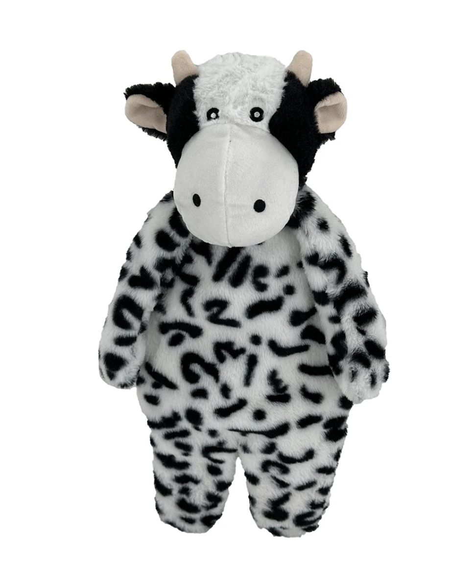 PetLou 19&quot; Floppy Cow Dog Toy