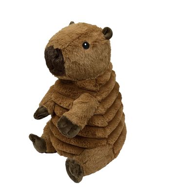 PetLou 16&quot; Zoo Friends Capybara Plush Dog Toy