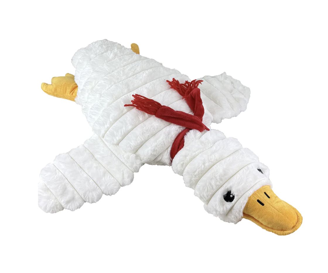 PetLou 36&quot; Christmas Goose Jumbo Plush Dog Toy