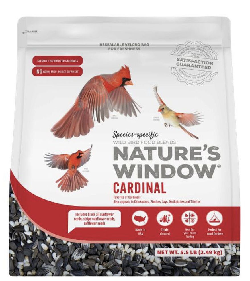 Nature&#39;s Window Cardinal Bird Seed Mix 5.5lbs