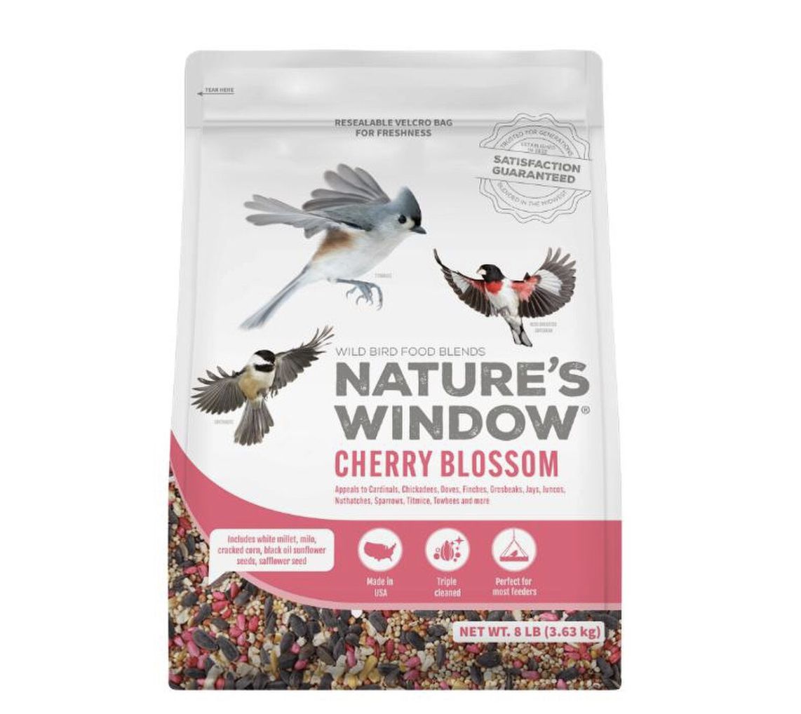 Nature&#39;s Window Cherry Blossom Bird Seed 8lb