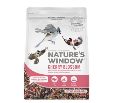 Nature&#39;s Window Cherry Blossom Bird Seed 8lb