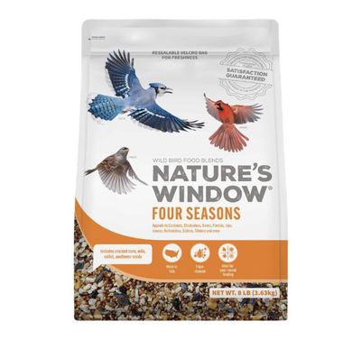 Nature&#39;s Window Four Seasons Bird Seed 8lb