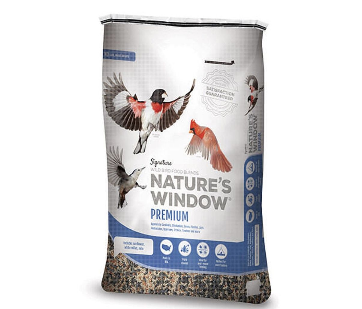 Nature&#39;s Window Premium Bird Seed 18lb