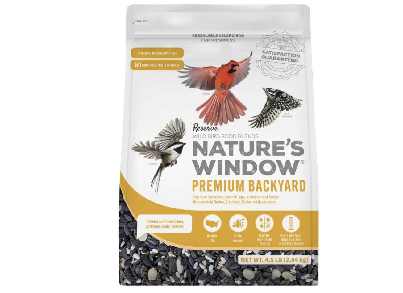 Nature&#39;s Window Premium Backyard Bird Seed 4.5lb