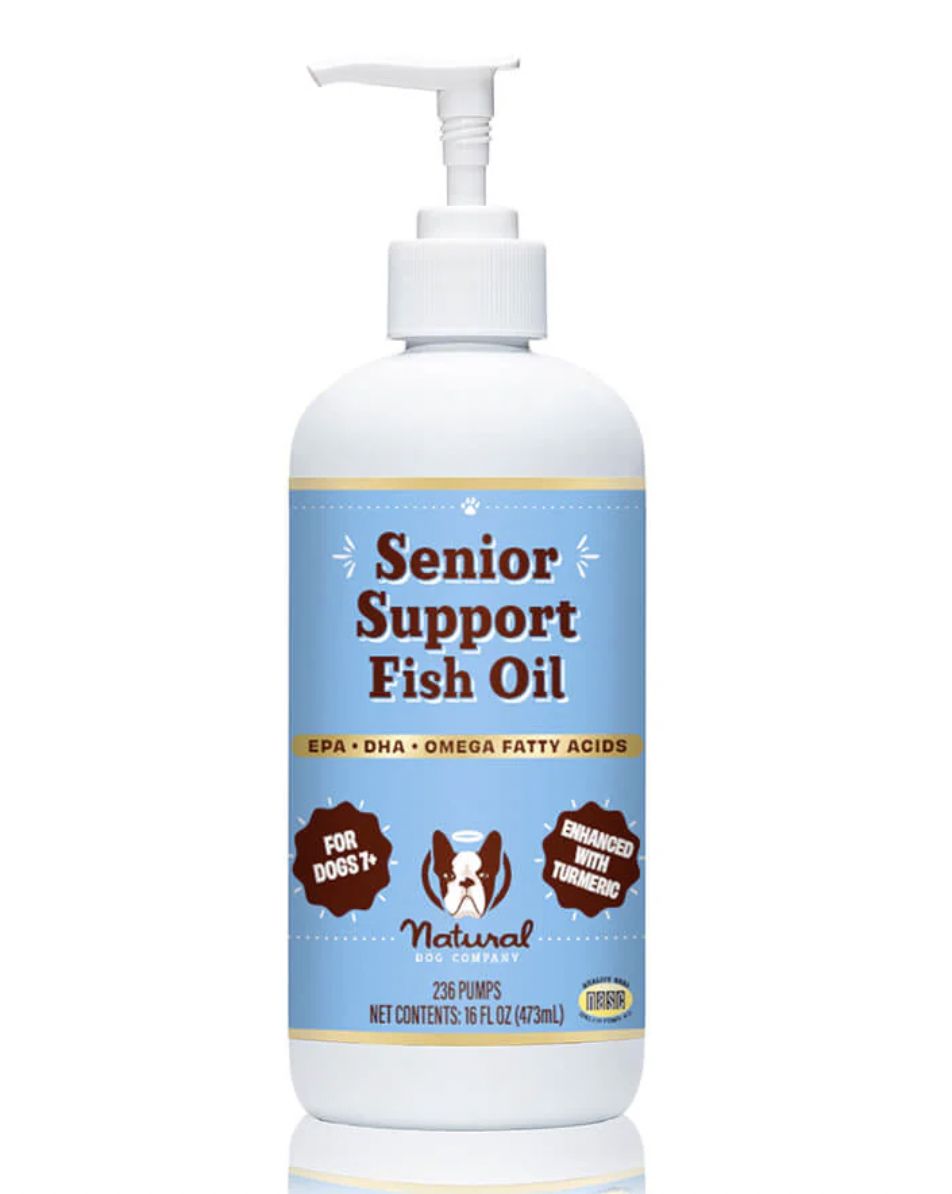 Natural Dog Company Senior Support Fish Oil 16oz
