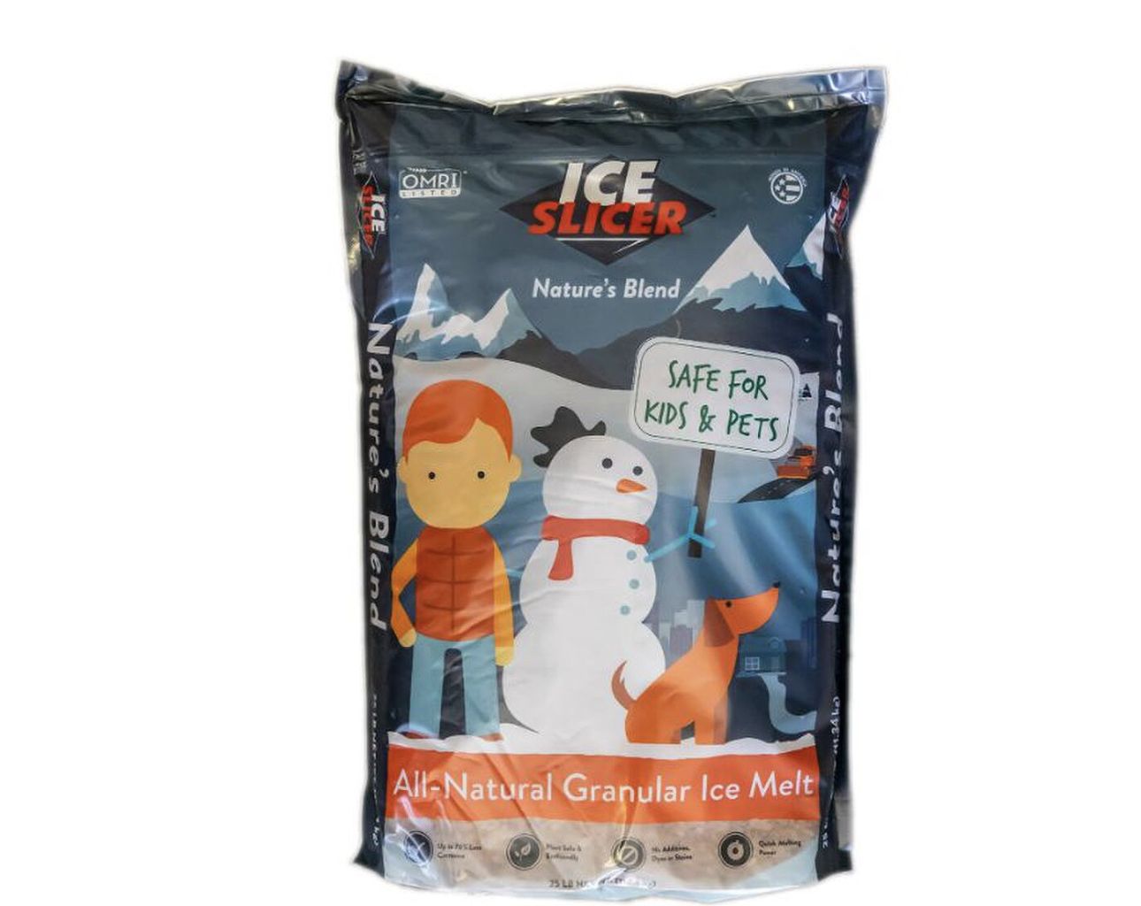 Redmond Ice Slicer Nature&#39;s Blend Pet Safe Salt 25lb