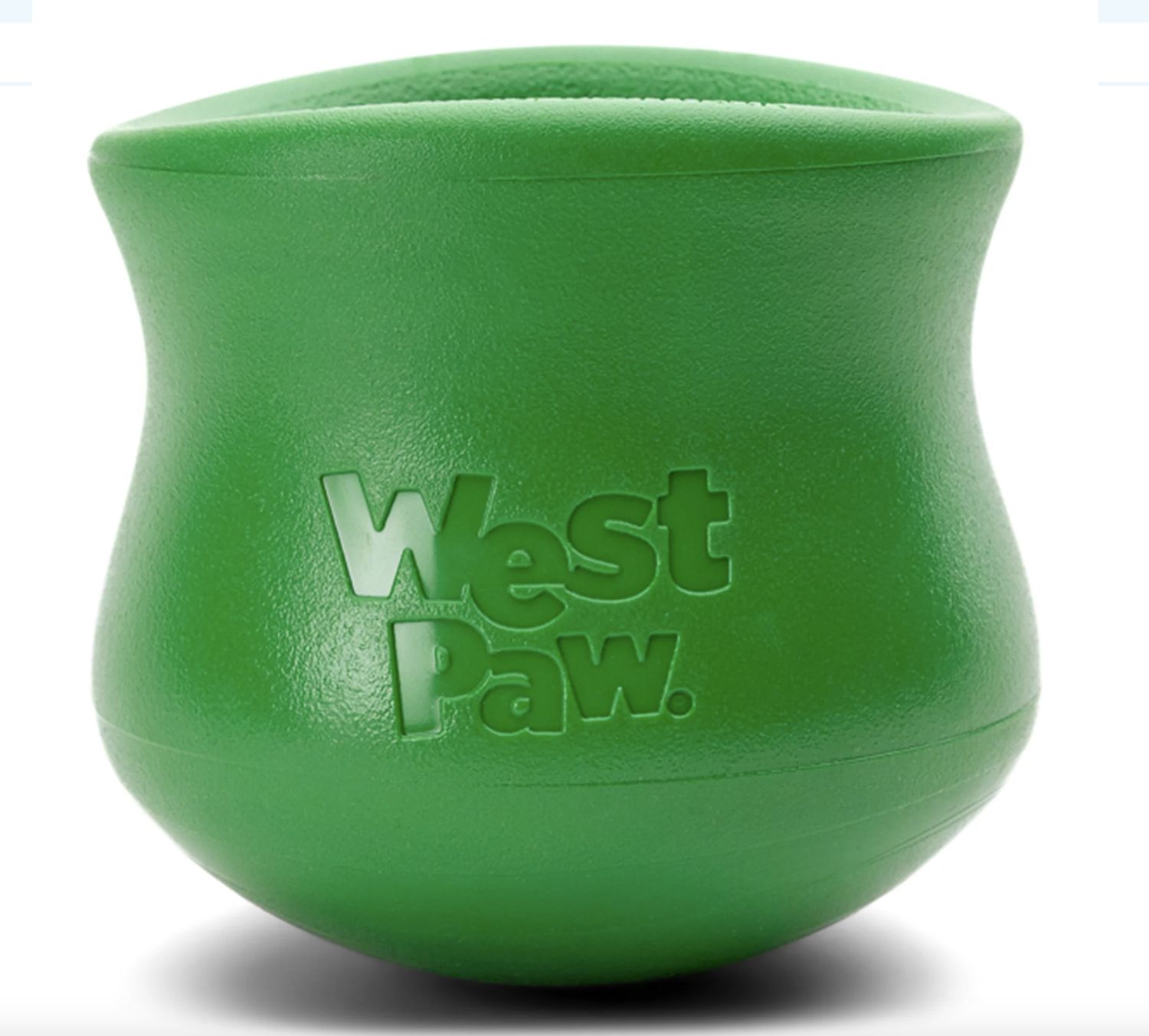 West Paw Holiday Clover Toppl Interactive Slow Feeder Puzzle- Large