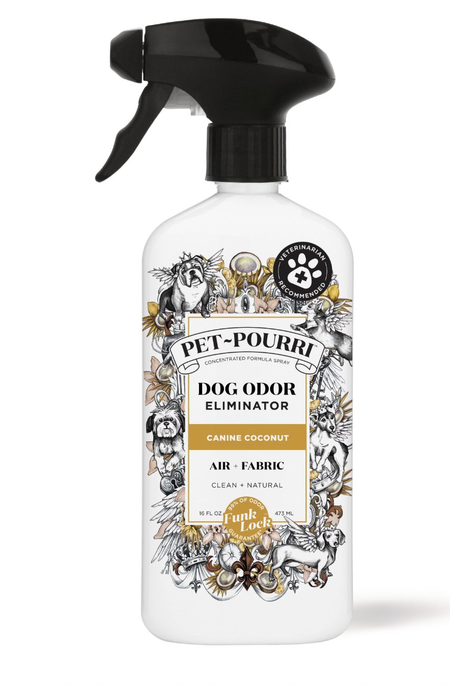 Pet Pourri Canine Coconut Pet Odor Eliminator Spray 16oz