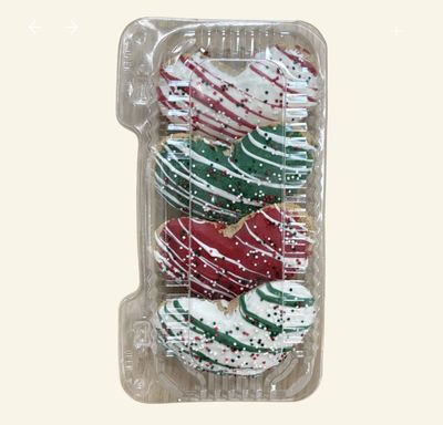 K9 Granola Jumbo Holiday Heart Cookies - 4 pack