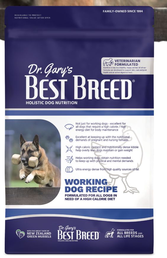 Best Breed Working Dog Recipe 4 lb