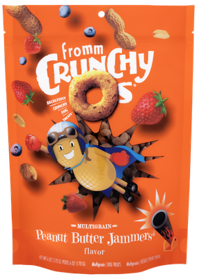 Fromm Crunchy O's Peanut Butter Jammers Dog Treats 26oz