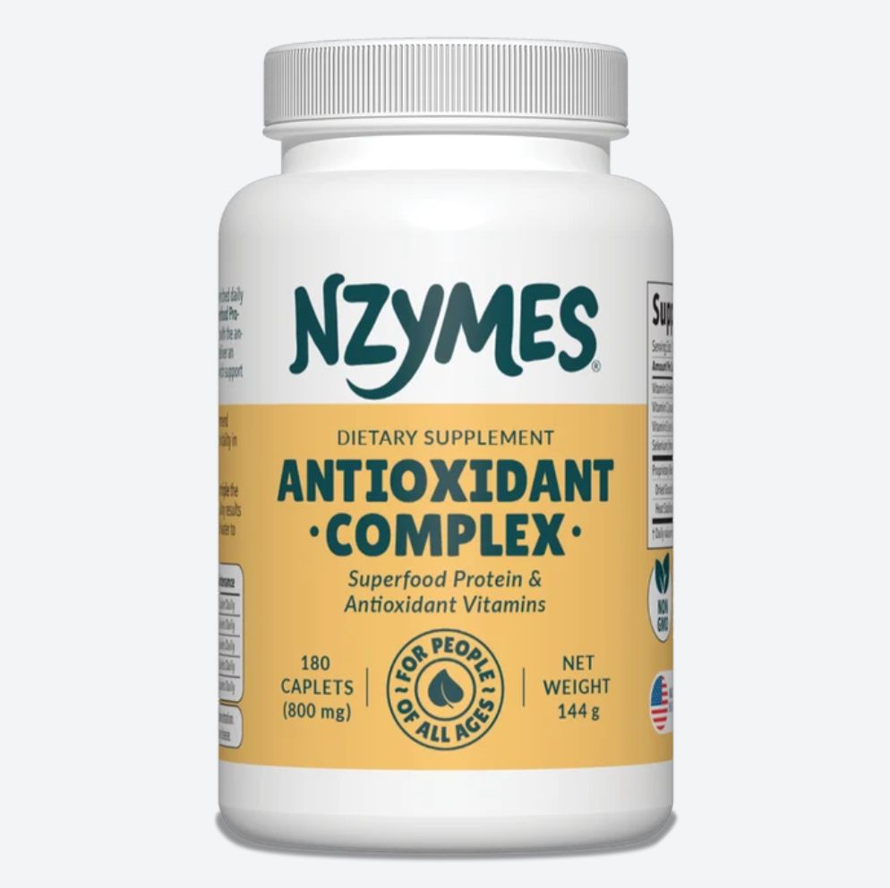 Nzymes Antioxidant Complex for People 180 Caplets