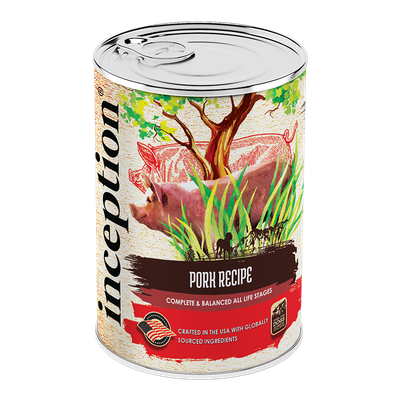 Inception Pork Recipe Canned Dog Food 13oz