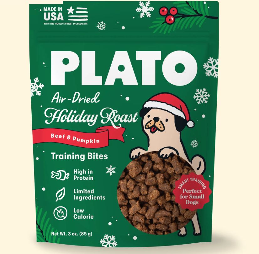 Plato Holiday Roast Air-Dried Training Bites 3oz