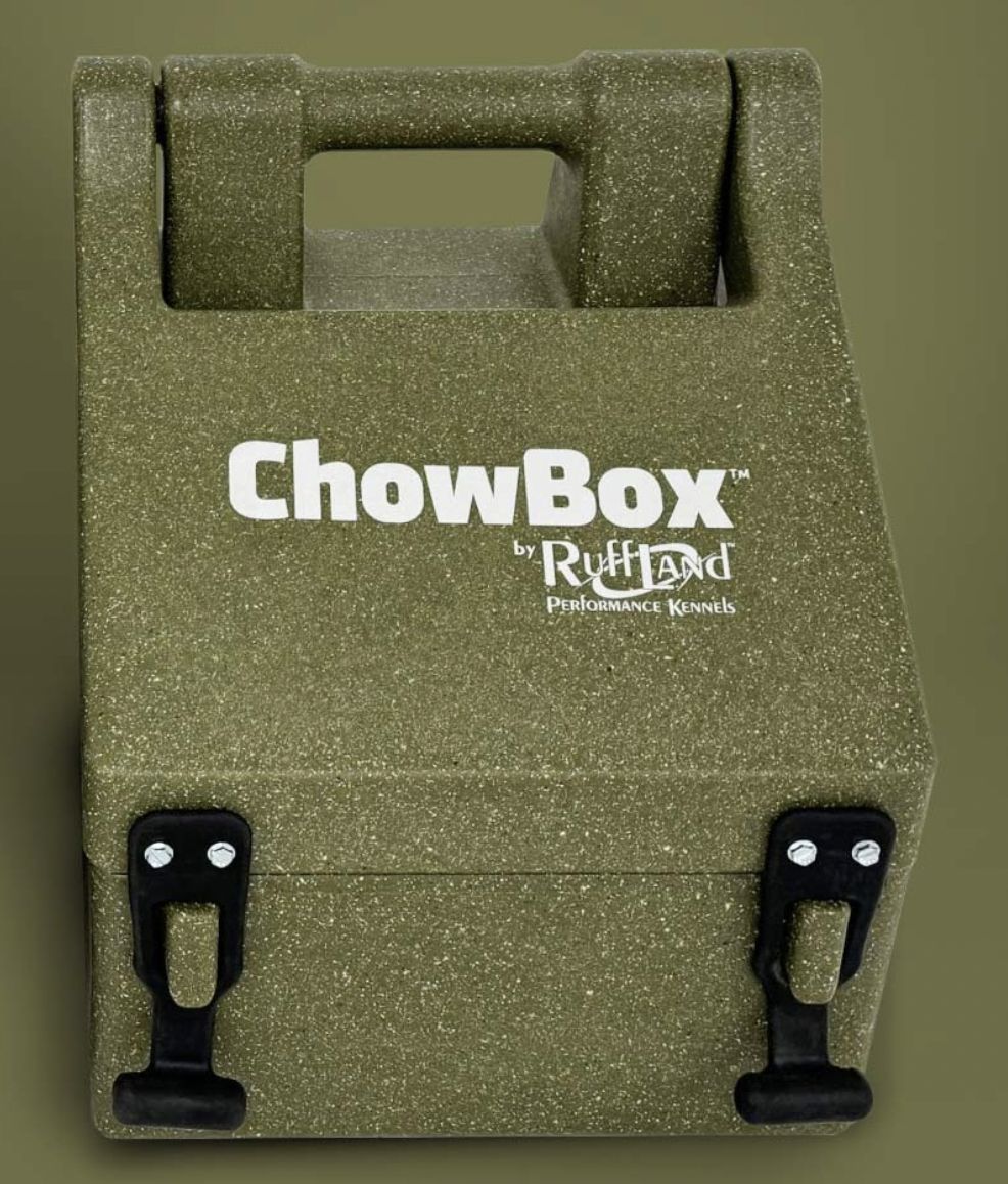 Ruffland Performance Kennels Chow Box, Color: Olive Green