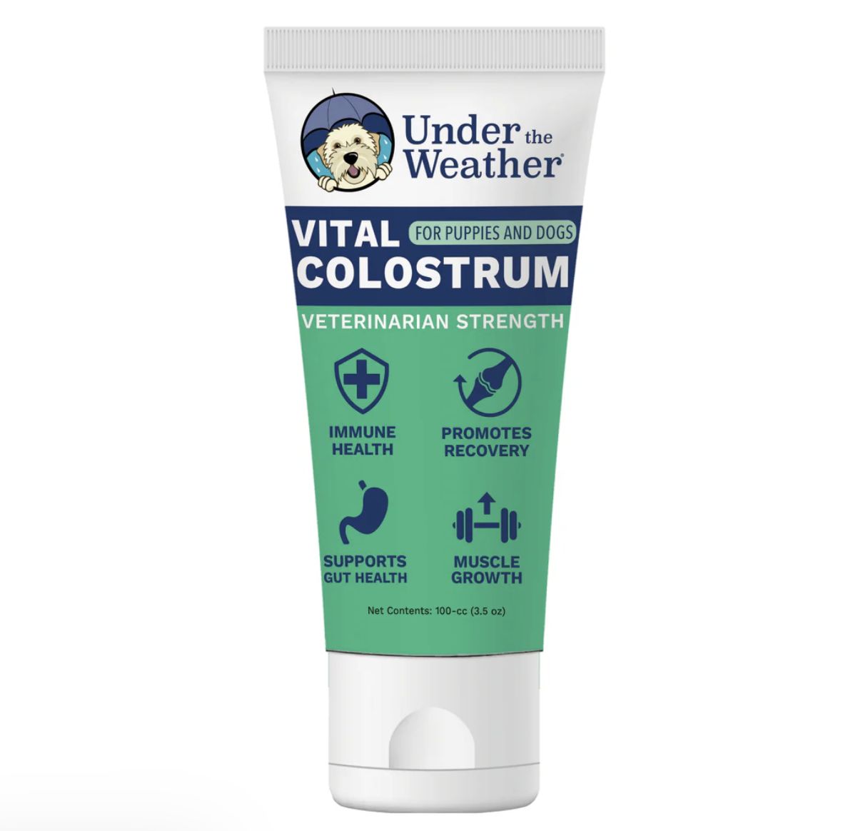 Under The Weather Colostrum Gel Squeezable for Dogs 3.5oz