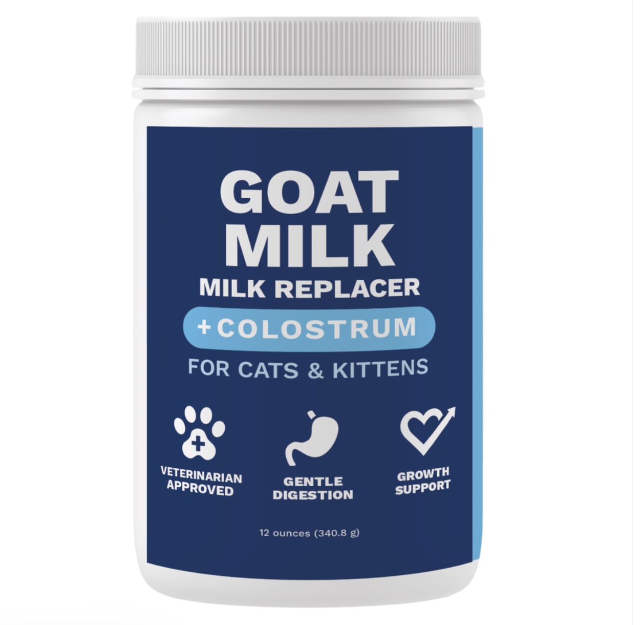 Under The Weather Kitten Goat Milk Replacer w/ Colostrum  12oz