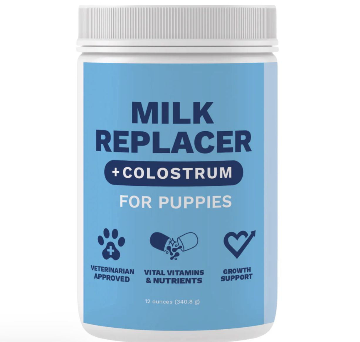 Under The Weather Puppy Milk Replacer w/ Colostrum &amp; Cow 12oz