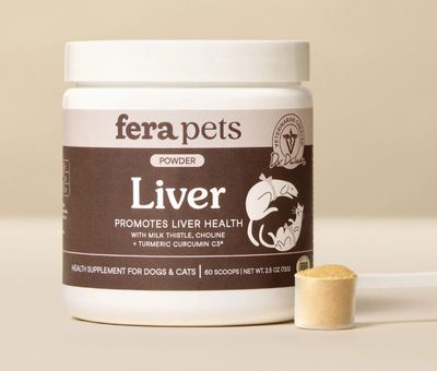 Fera Liver Support Powder for Dogs and Cats 2.5oz