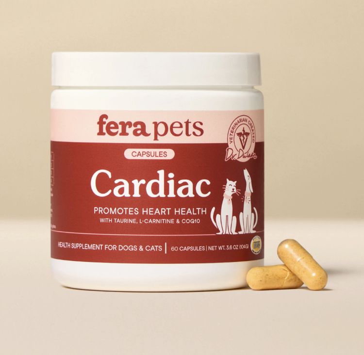 Fera Cardiac Support Capsules for Dogs and Cats - 120ct